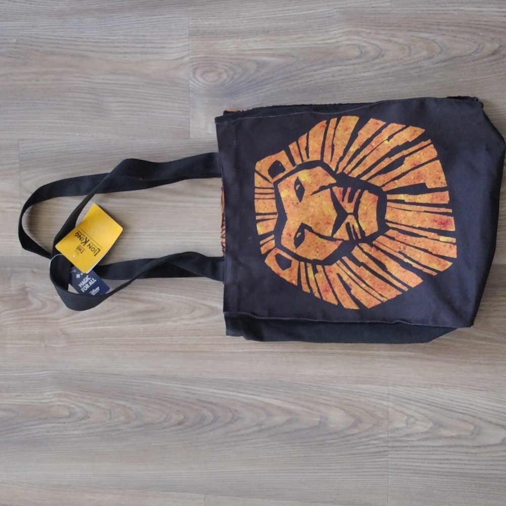 Lion King Broadway New With Tags Tote Bag With Elongated Straps